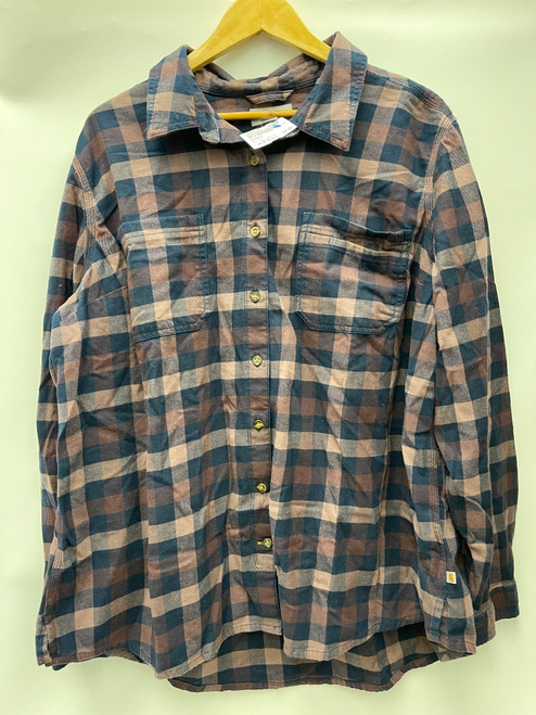 Vist Large View of Product Image Which is Used Carhartt Mens Long Sleeve Top 2X/18-18.5