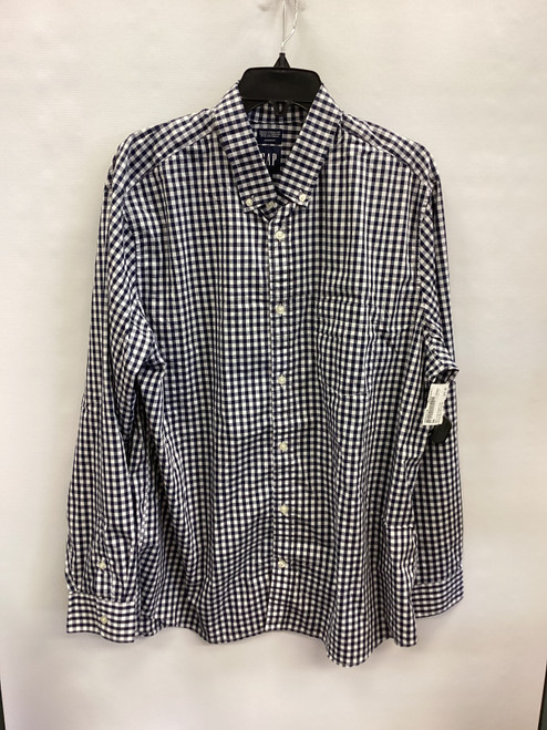 Vist Large View of Product Image Which is Used Gap Mens Long Sleeve Top XL/17-17.5