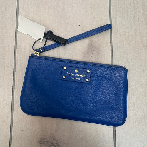 Vist Large View of Product Image Which is Used Kate Spade New York Leather Wristlet