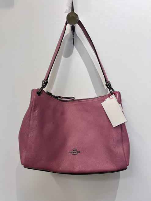 Vist Large View of Product Image Which is Used Coach Large Leather Handbag