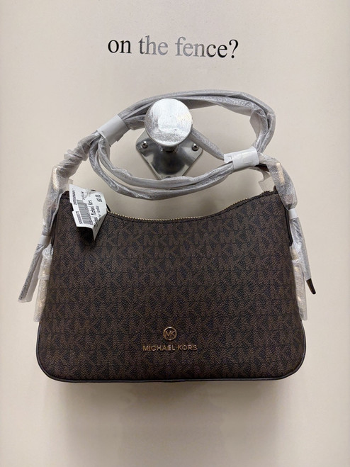 Vist Large View of Product Image Which is Used Michael Michael Kors Large Leather Handbag
