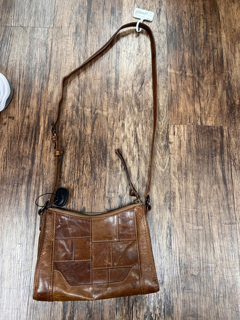 Vist Large View of Product Image Which is Used Frye Small Leather Handbag