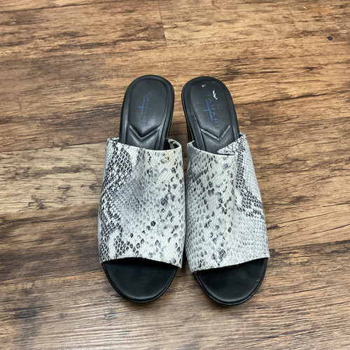 Vist Large View of Product Image Which is Used Tahari Wedge Sandals 9