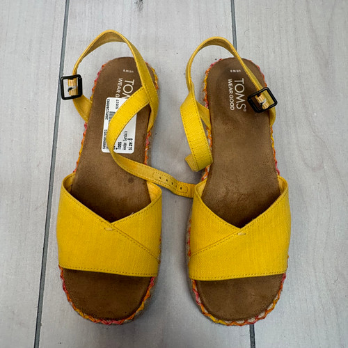 Vist Large View of Product Image Which is Used Toms Wedge Sandals 8