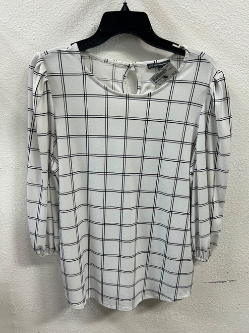 Vist Large View of Product Image Which is Used Adrianna Papell Long Sleeve Top L-12/14