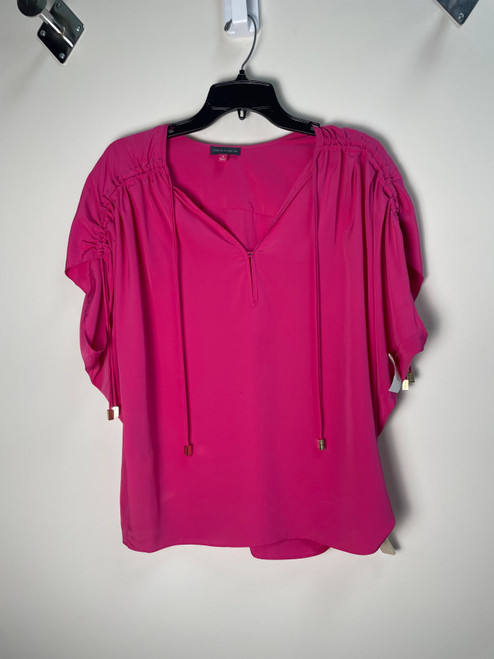 Vist Large View of Product Image Which is Used Vince Camuto Short Sleeve Top S-4/6