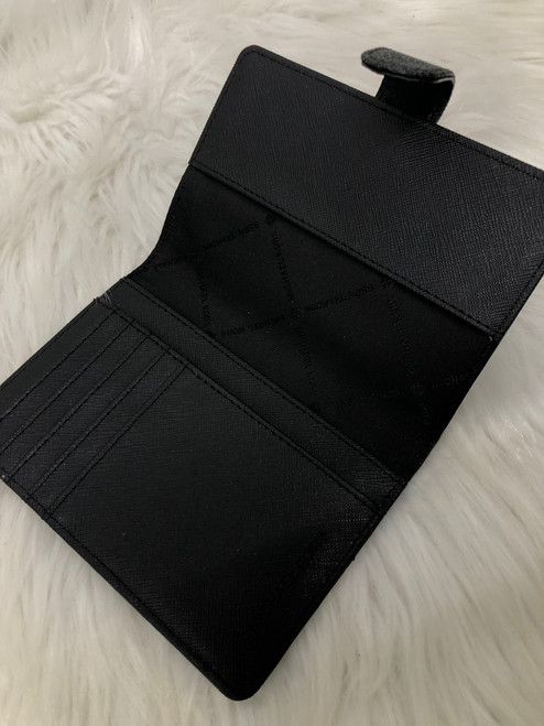 Vist Large View of Product Image Which is Used Michael Michael Kors Leather Wristlet