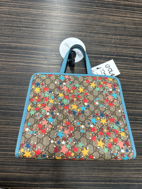 Vist Large View of Product Image Which is Used Gucci Large Leather Handbag