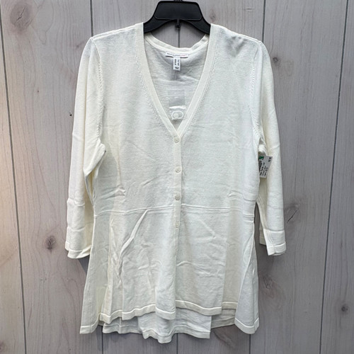 Vist Large View of Product Image Which is Used Isaac Mizrahi Live Lightweight Sweater L-12/14