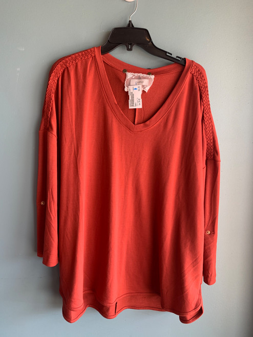 Vist Large View of Product Image Which is Used Cupio Long Sleeve Top 2X-20