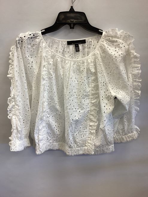 Vist Large View of Product Image Which is Used White House Black Market Long Sleeve Top S-4/6
