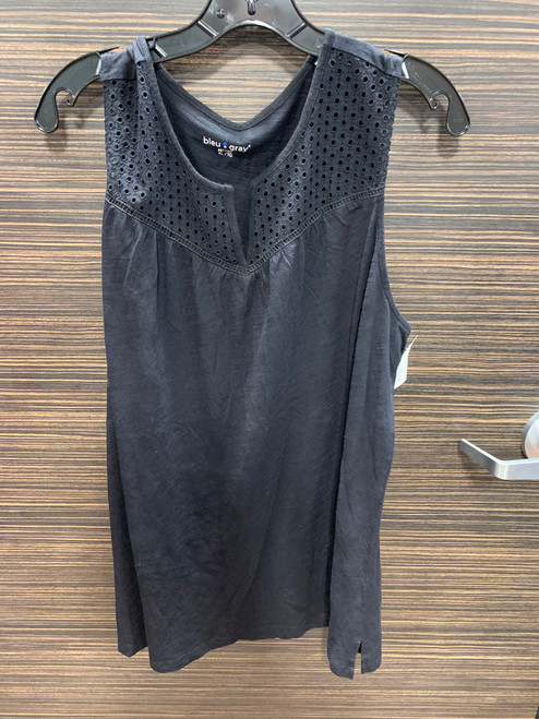Vist Large View of Product Image Which is Used Bleu Gray Sleeveless Top XL-16