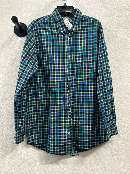 Vist Large View of Product Image Which is Used Duluth Trading Co Mens Long Sleeve Top L/16-16.5