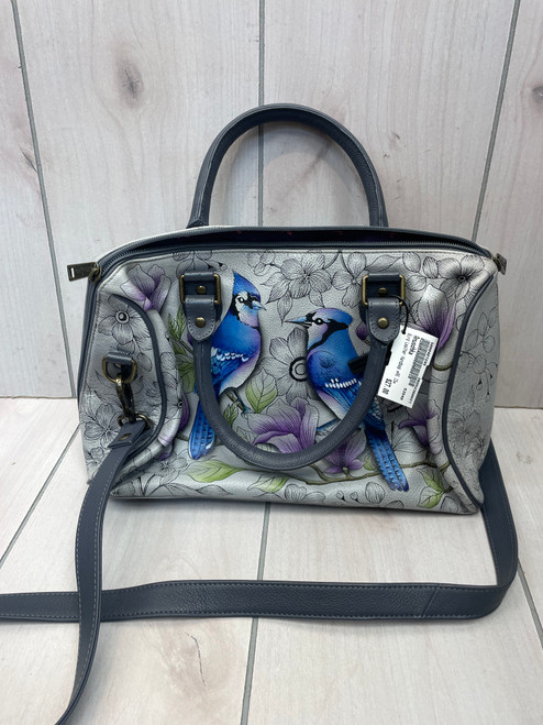Vist Large View of Product Image Which is Used Anuschka Xlarge Leather Handbag