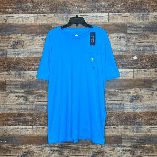 Vist Large View of Product Image Which is NWT Ralph Lauren Mens Short Sleeve Top L/16-16.5