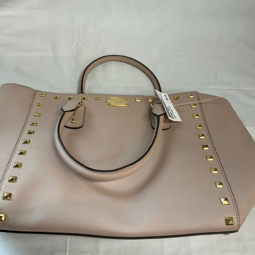 Vist Large View of Product Image Which is Used Michael Kors Large Leather Handbag