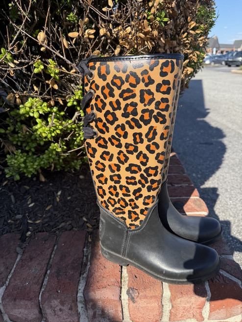 Vist Large View of Product Image Which is Used Coach Rain Boots 6