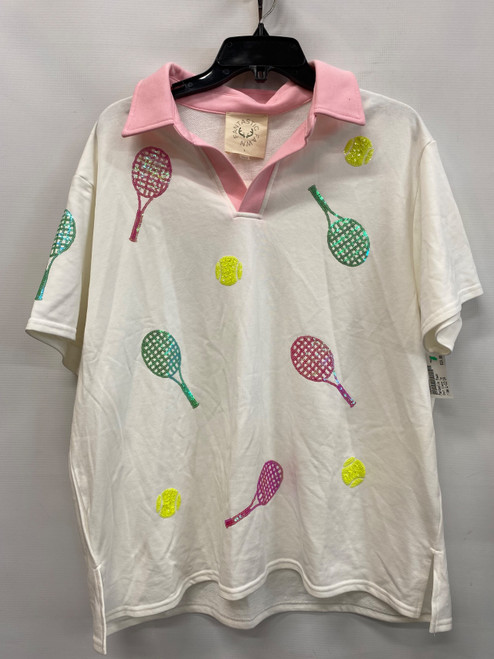 Vist Large View of Product Image Which is Used Fantastic Fawn Short Sleeve Top L-12/14