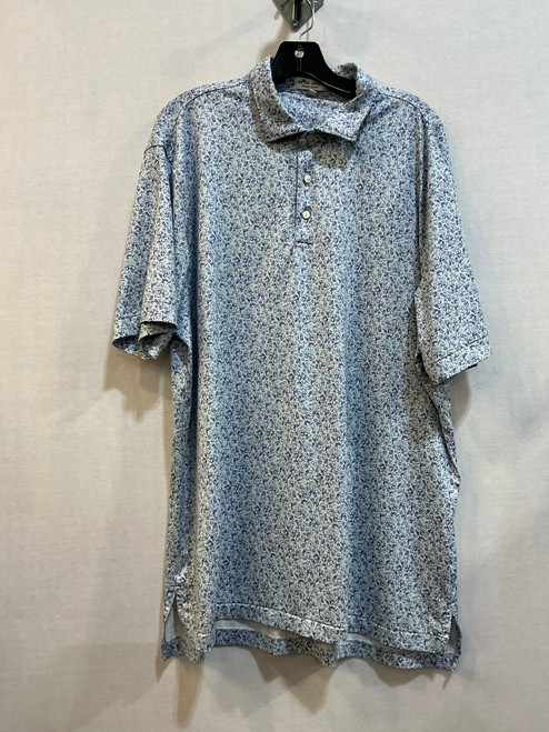 Vist Large View of Product Image Which is Used Peter Millar Mens Short Sleeve Top L/16-16.5