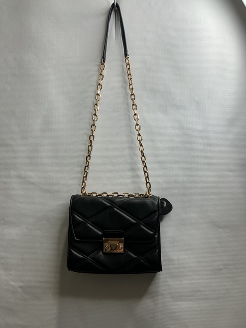 Vist Large View of Product Image Which is Used Michael Kors Leather Handbag