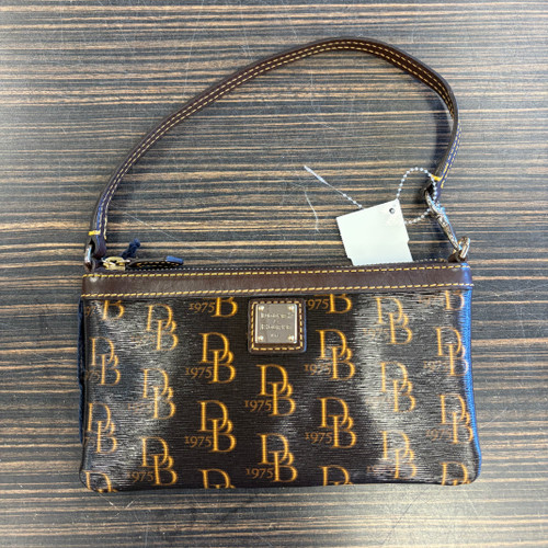 Vist Large View of Product Image Which is Used Dooney & Bourke Leather Wristlet