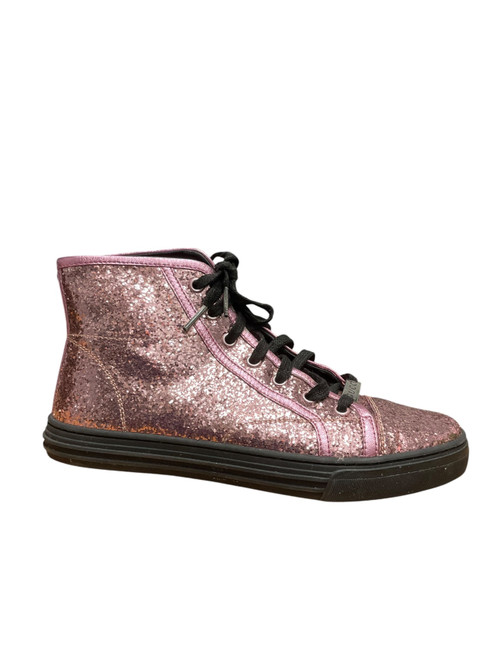 Vist Large View of Product Image Which is Used Gucci Glitter Galactic Shoes 6.5