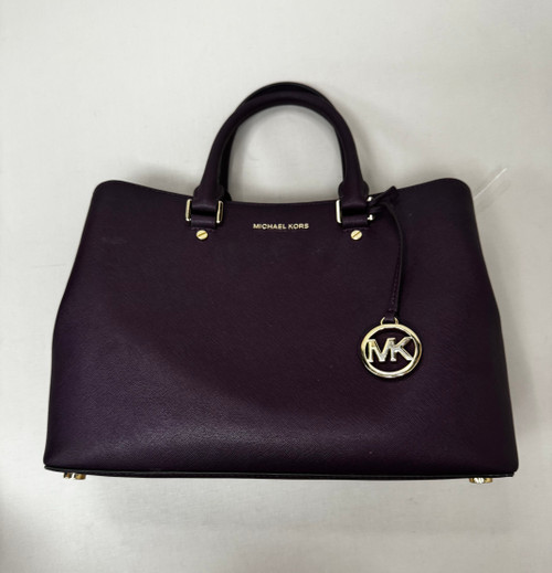 Vist Large View of Product Image Which is Used Michael Kors Large Leather Handbag