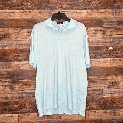 Vist Large View of Product Image Which is Used Peter Millar Mens Short Sleeve Top L/16-16.5
