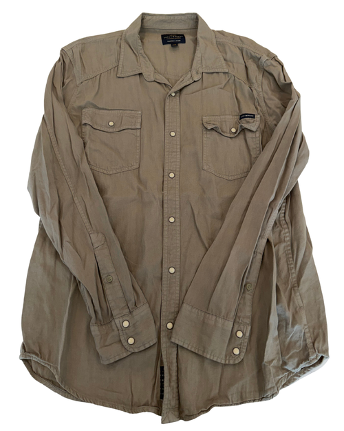 Vist Large View of Product Image Which is Gently used Lucky Brand mens long sleeve top L/16-16.5
