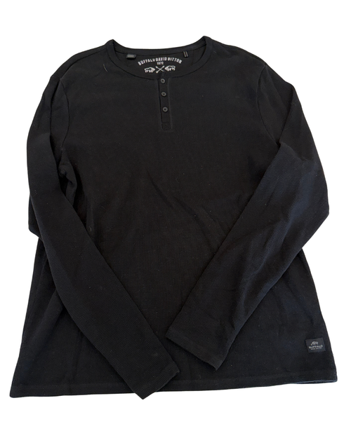 Vist Large View of Product Image Which is Gently used Buffalo mens long sleeve t-shirt L 