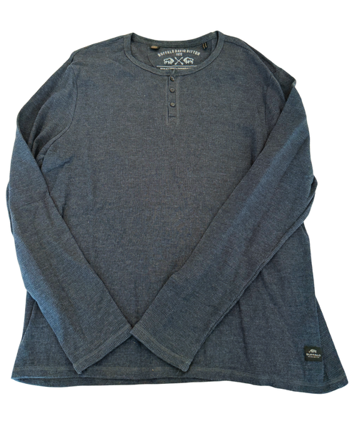 Vist Large View of Product Image Which is Gently used Buffalo mens long sleeve t-shirt L