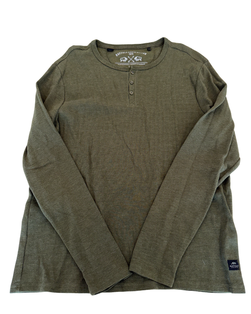Vist Large View of Product Image Which is Gently used Buffalo mens long sleeve t-shirt L