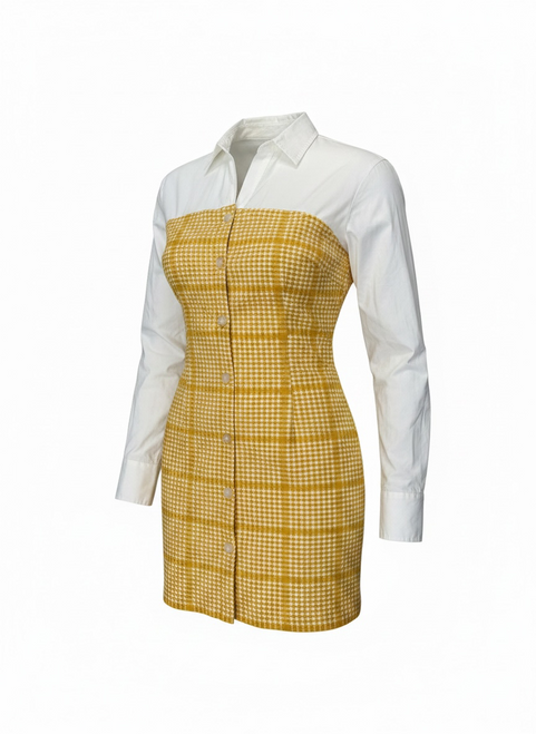 Vist Large View of Product Image Which is  Maeve Short Dress F M-8/10