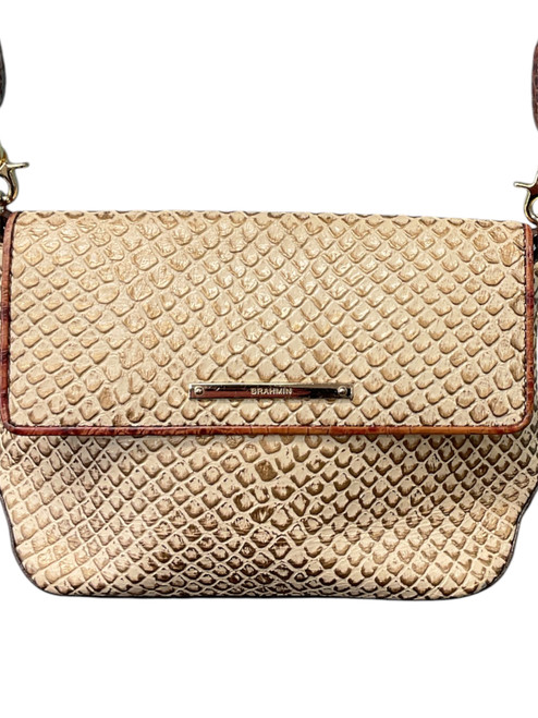 Vist Large View of Product Image Which is Used Brahmin Small Leather Handbag
