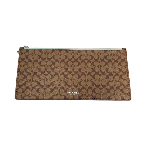 Vist Large View of Product Image Which is Used Coach Leather Wallet