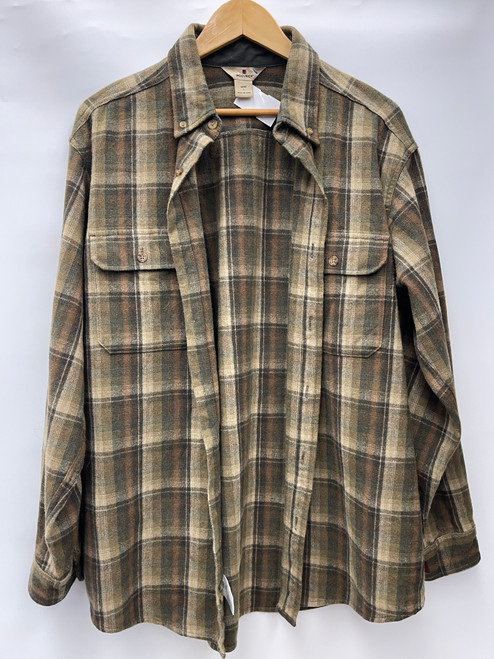 Vist Large View of Product Image Which is Used Woolrich John Rich & Bros Mens Long Sleeve Top L/16-16.5