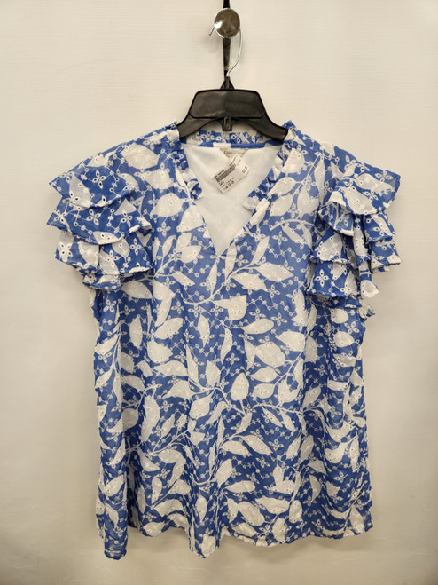 Vist Large View of Product Image Which is Used Cato Short Sleeve Top 1X-18