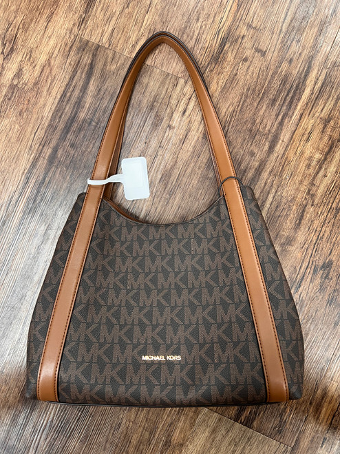 Vist Large View of Product Image Which is Used Michael Michael Kors Large Leather Handbag