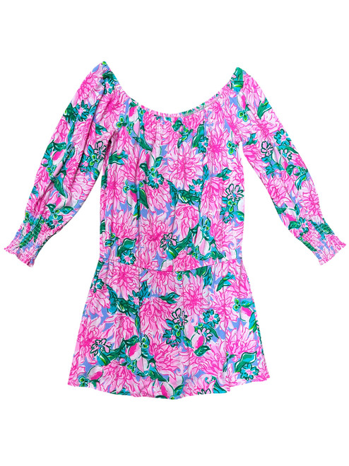 Vist Large View of Product Image Which is Used Lilly Pulitzer Romper L-12/14