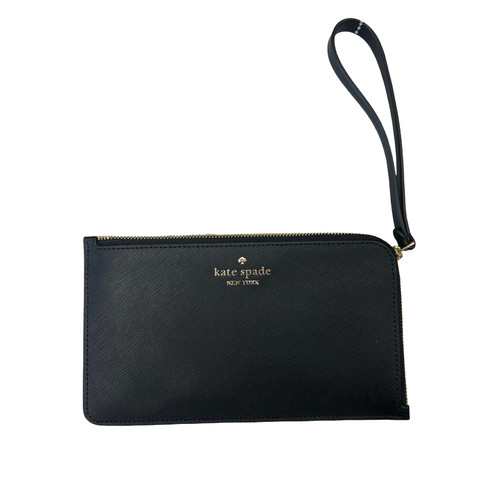 Vist Large View of Product Image Which is Used Kate Spade New York Leather Wristlet