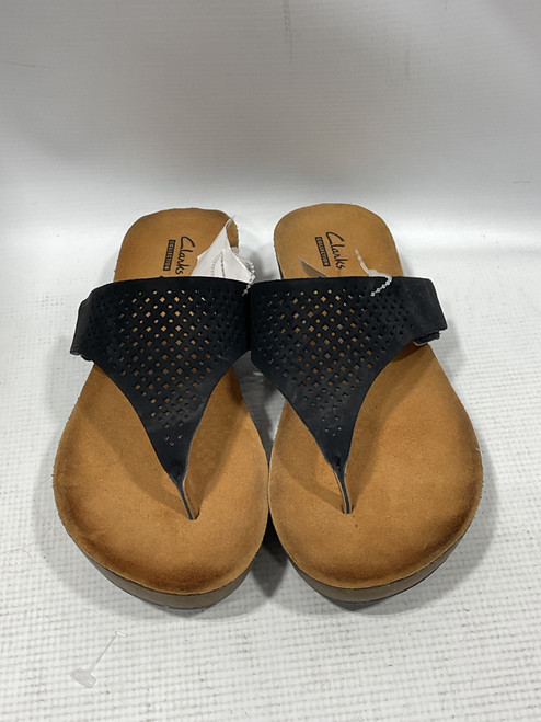 Vist Large View of Product Image Which is Used Clarks Wedge Sandals 8