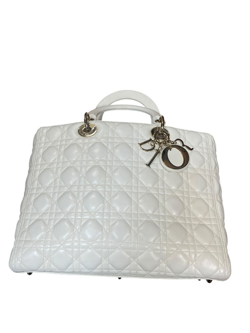 Vist Large View of Product Image Which is Used Dior Xlarge Leather Handbag