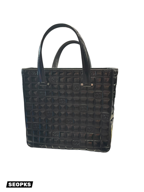 Vist Large View of Product Image Which is Used Chanel Chocolate Bar Tote