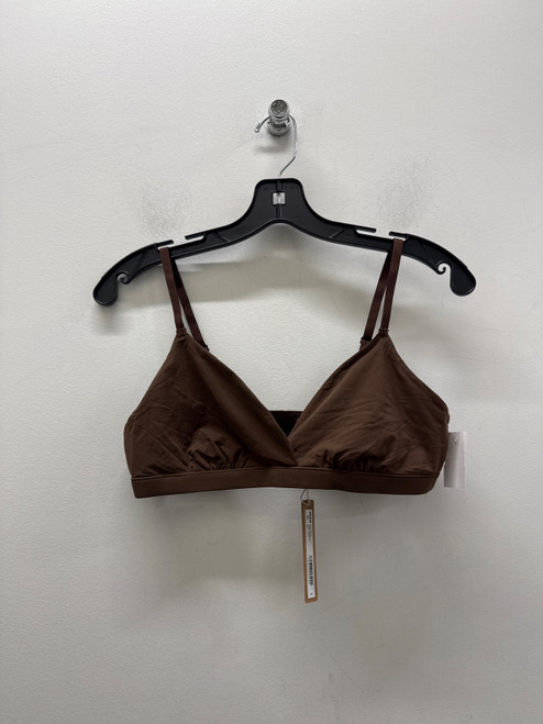 Vist Large View of Product Image Which is Used NWT Skims Brown Sports Bra L-12/14