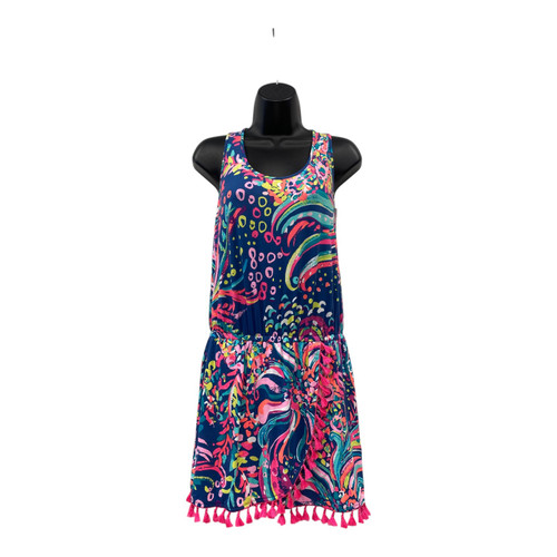 Vist Large View of Product Image Which is Used Lilly Pulitzer Short Dress B M-8/10