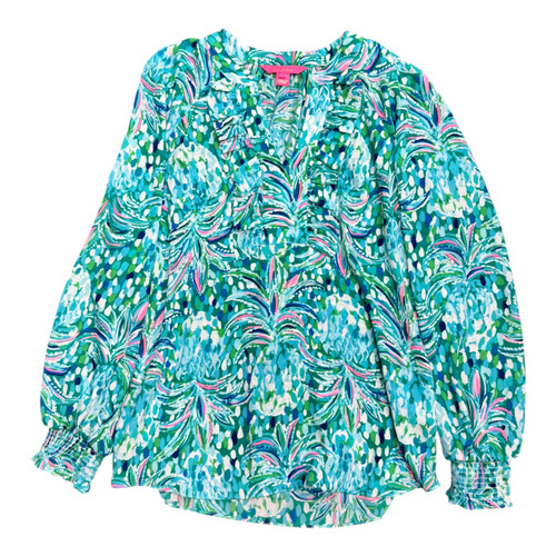 Vist Large View of Product Image Which is Used Lilly Pulitzer Long Sleeve Top S-4/6