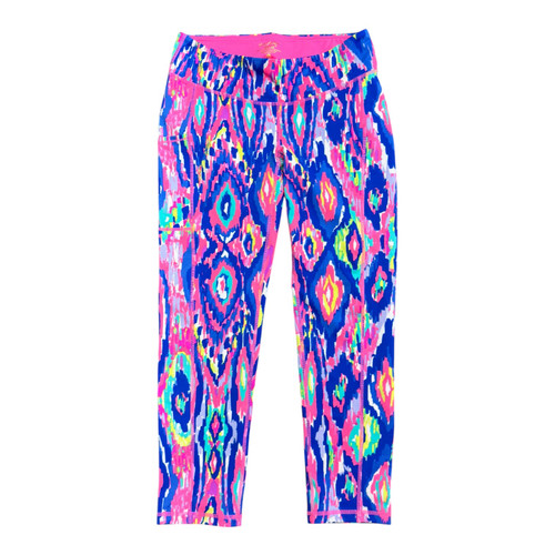 Vist Large View of Product Image Which is Used Lilly Pulitzer Active Leggings M 8-10/28-30