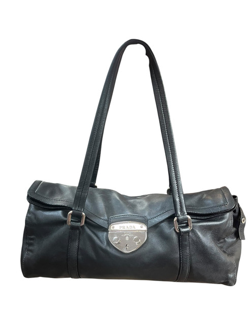 Vist Large View of Product Image Which is Used Prada Small Leather Handbag