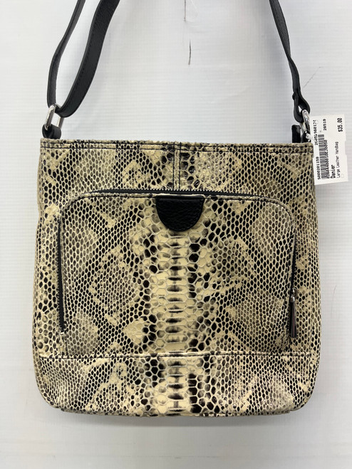 Vist Large View of Product Image Which is Used Danier Large Leather Handbag