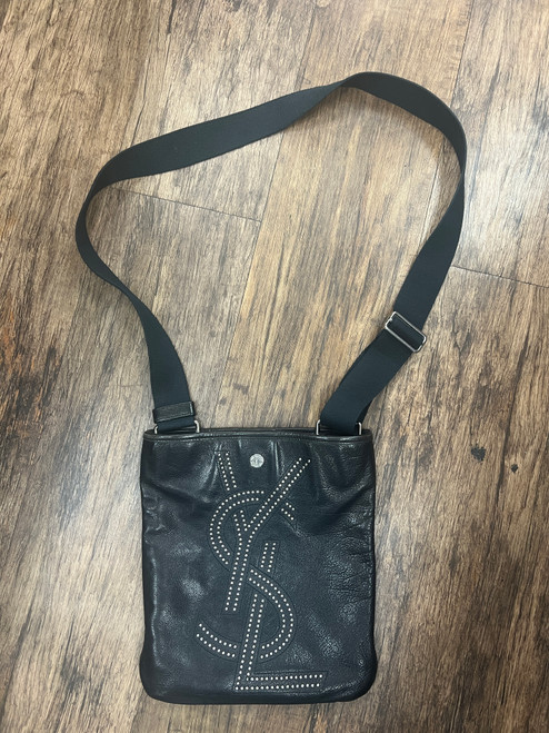 Vist Large View of Product Image Which is Used Saint Laurent Small Leather Handbag